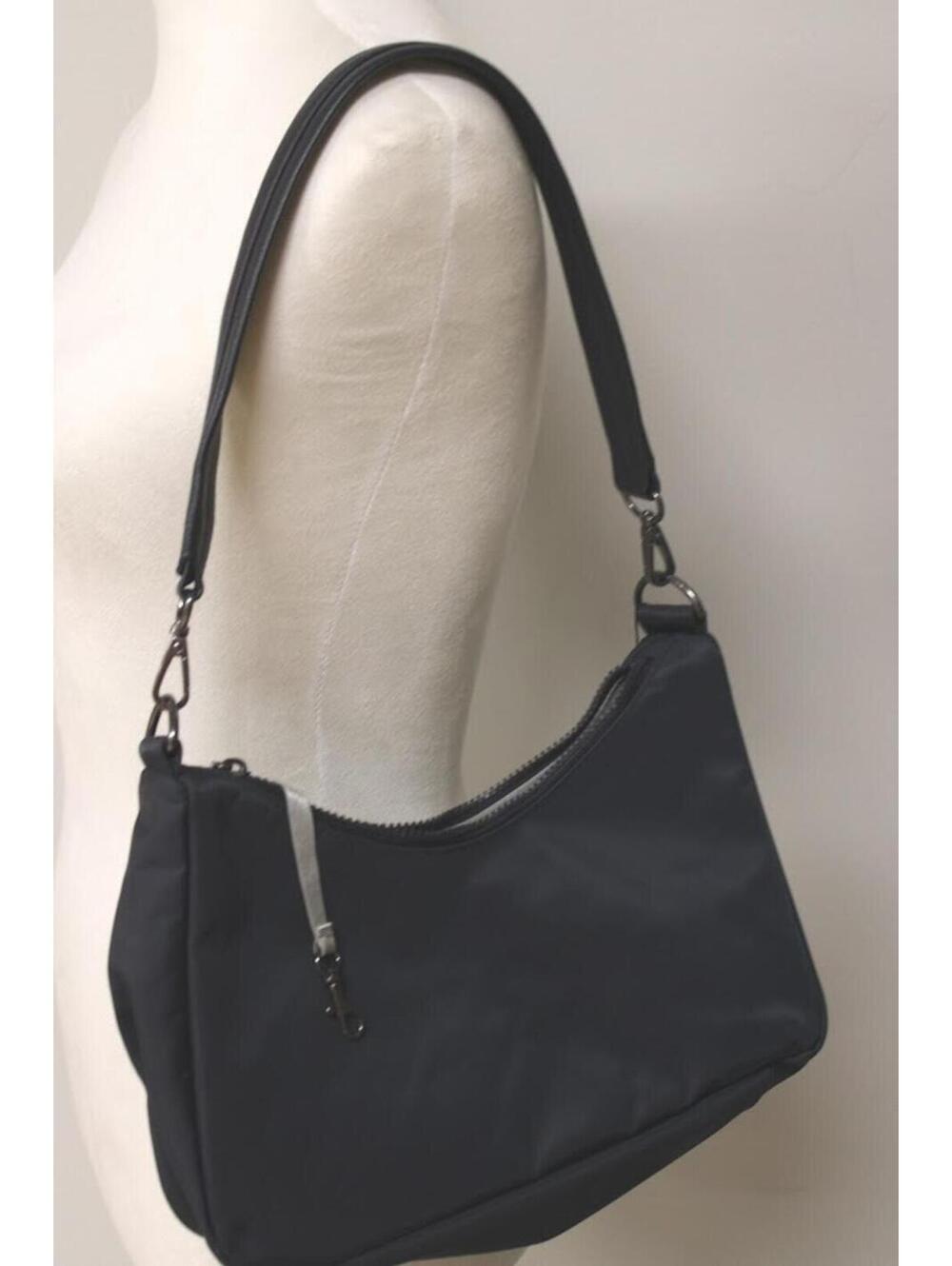 NWT Baggallini Navy Blue Crossbody Purse Bag 11" Wide by 6" Tall - Picture 4 of 4